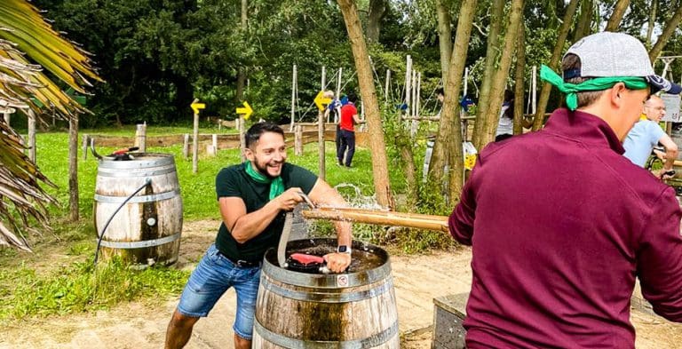 Outdoor teambuilding Haarlem expeditie robinson