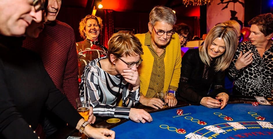 Teamuitje Casino avond Haarlem