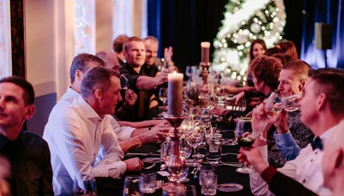 Walking-christmas-dinner Haarlem